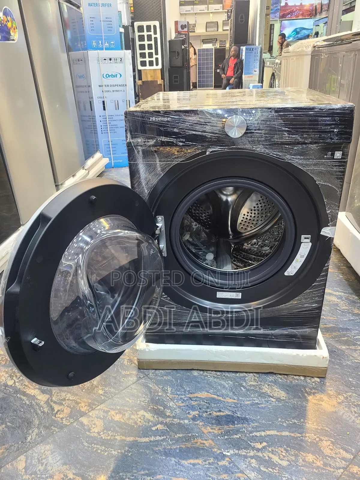 Hisense. 12 / 8kg Full Dry Awtomatic Weshing Mashine