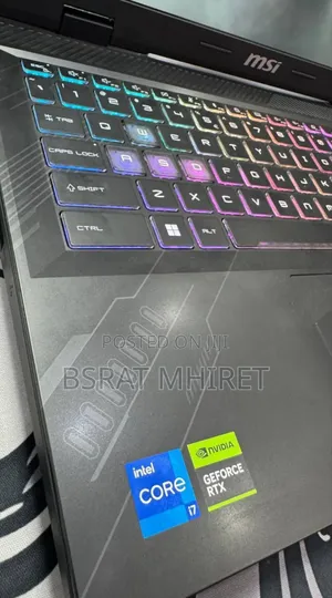New Laptop MSI GF63 16GB Intel Core I7 SSD 1T