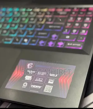 New Laptop MSI GF63 16GB Intel Core I7 SSD 1T