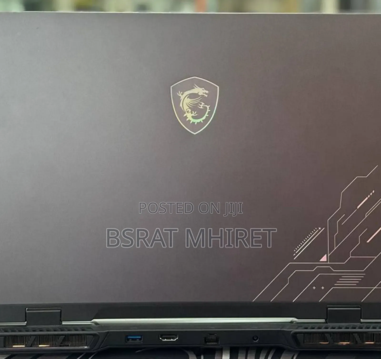 New Laptop MSI GF63 16GB Intel Core I7 SSD 1T