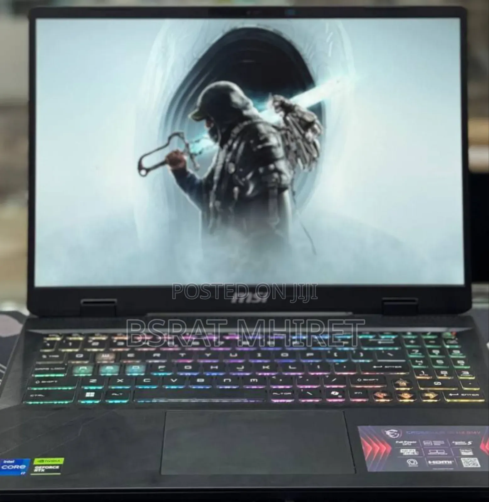 New Laptop MSI GF63 16GB Intel Core I7 SSD 1T