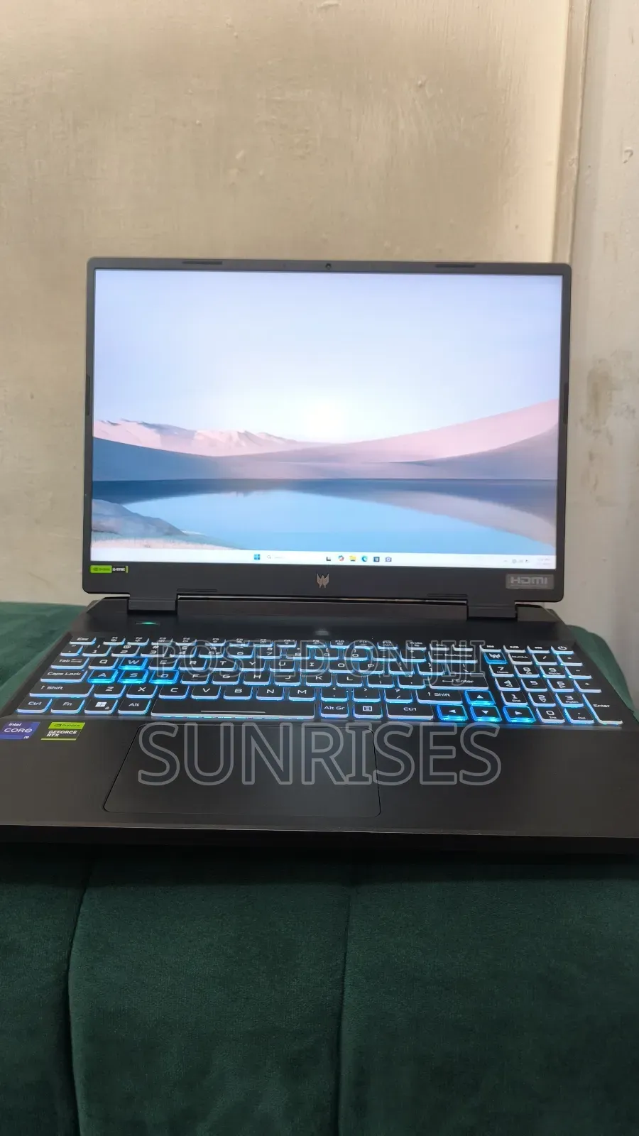 New Laptop Acer Predator Helios Neo 16 16GB Intel Core I9 SSD 1T