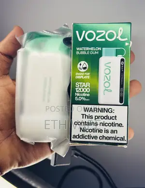Photo - Vozol 12,000 Puff With Watermelon Bubble Gum Flavor
