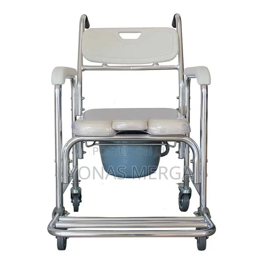 3in1畎不平waterproof Toilet Chair婚介with Padded Seat for Elder