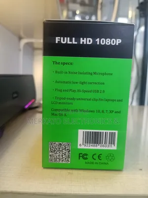 Web Camera With Mic | Full Hd 1080 Plug and Play