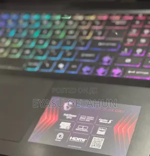 New Laptop MSI Crosshair 15 16GB Intel Core I7 SSD 1T