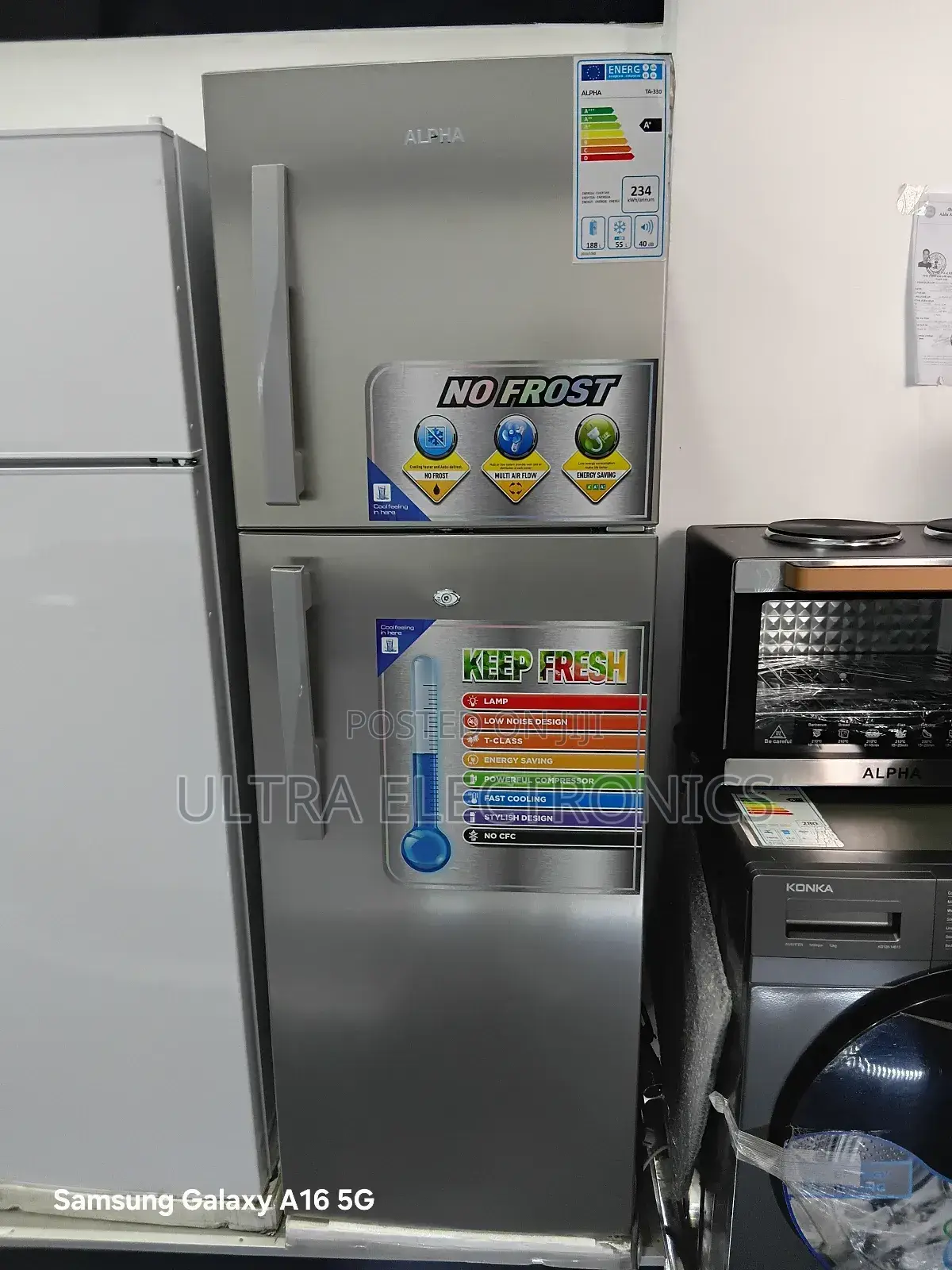 Alpha Refrigerator 330l