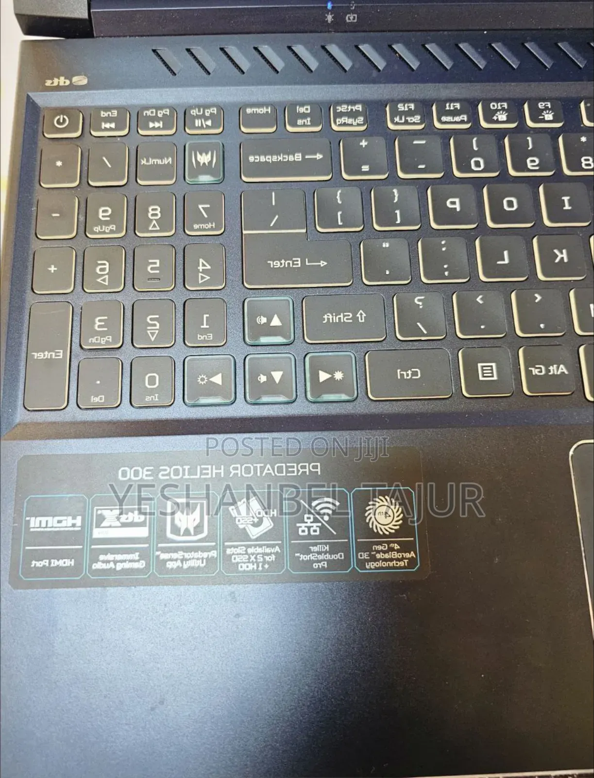 New Laptop Acer Predator Helios 300 16GB Intel Core I7 SSD 512GB