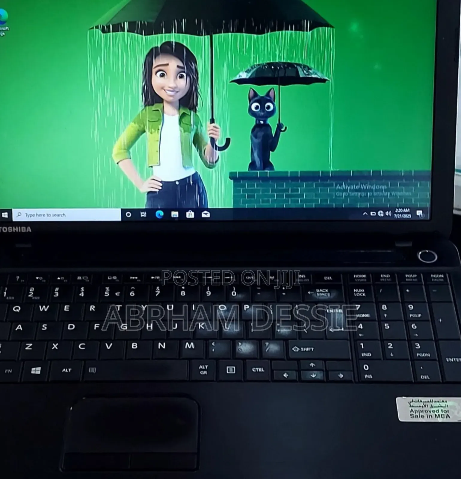 New Laptop 4GB Intel Core I5 SSD 500GB