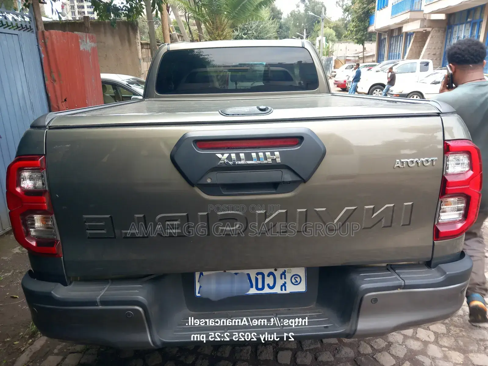 Toyota Hilux 2021 Gray