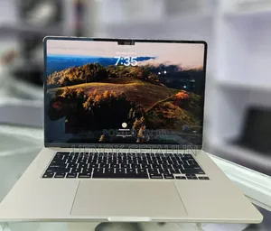 New Laptop Apple MacBook Air 2024 M3 15-Inch 8GB Apple M3 SSD 256GB