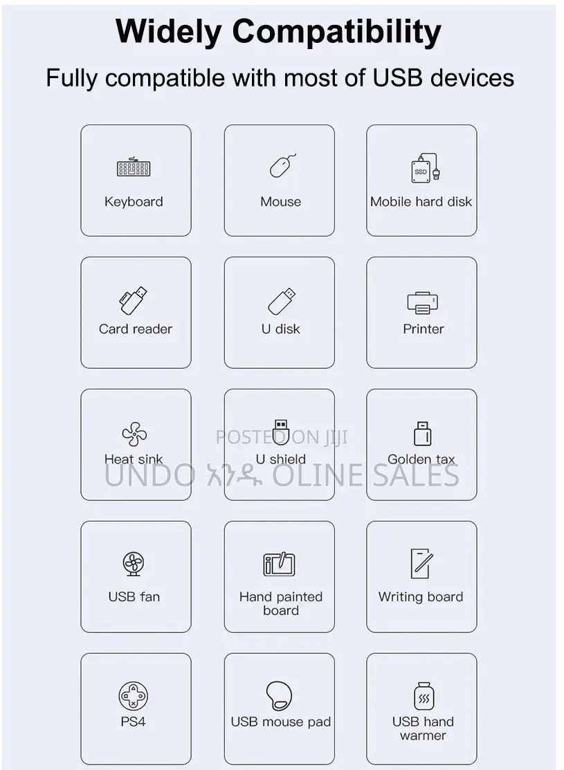 Usb 3.0 Hub 4 Port Usb High Speed Type C Splitter 5gbps