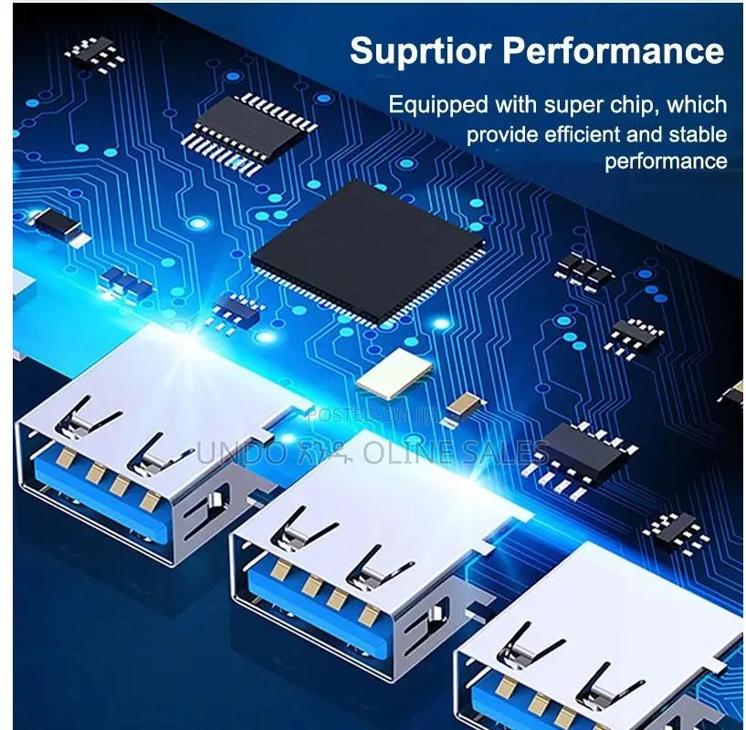 Usb 3.0 Hub 4 Port Usb High Speed Type C Splitter 5gbps