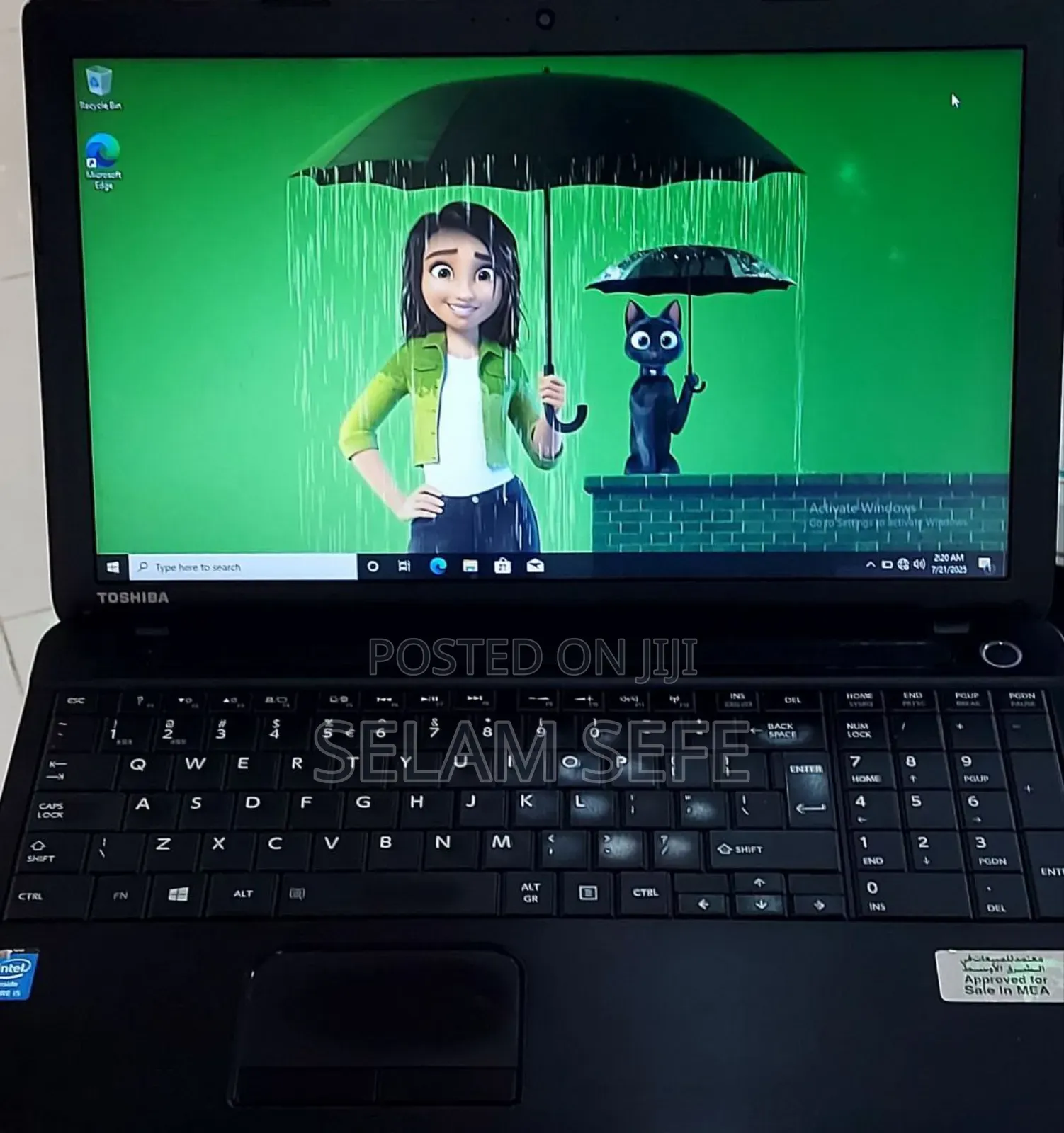 New Laptop Toshiba Satellite C55 4GB Intel Core I5 SSD 500GB