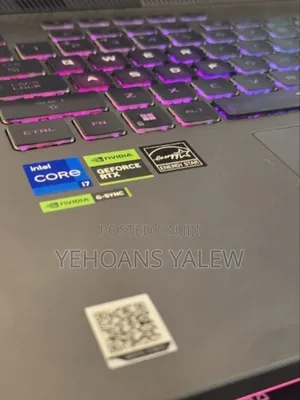 New Laptop Asus ROG Strix G15 16GB Intel Core I7 SSD 1T