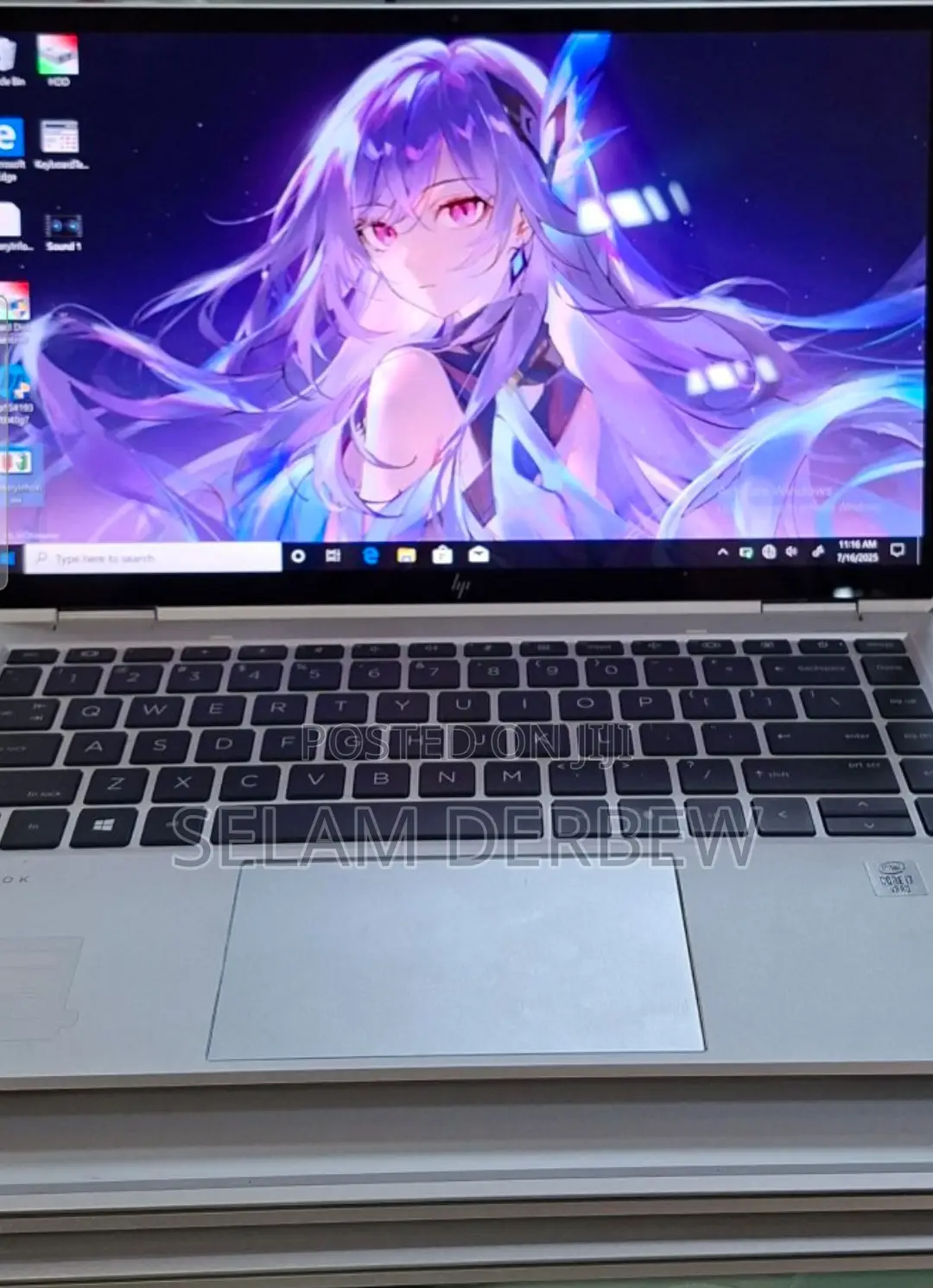 New Laptop HP EliteBook X360 1040 G7 16GB Intel Core I7 SSD 512GB