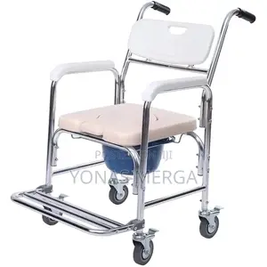3in1 Toilet Chair品以commode Chair□□With Wheel Pot Chairززpot