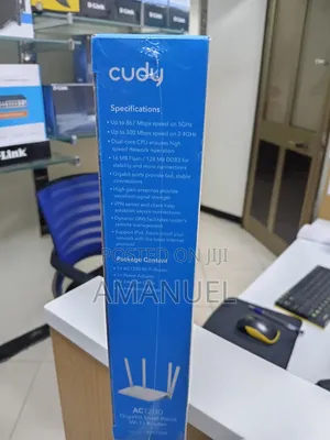 Cudy Ac1200 Gigabit Dualband Wifi Router