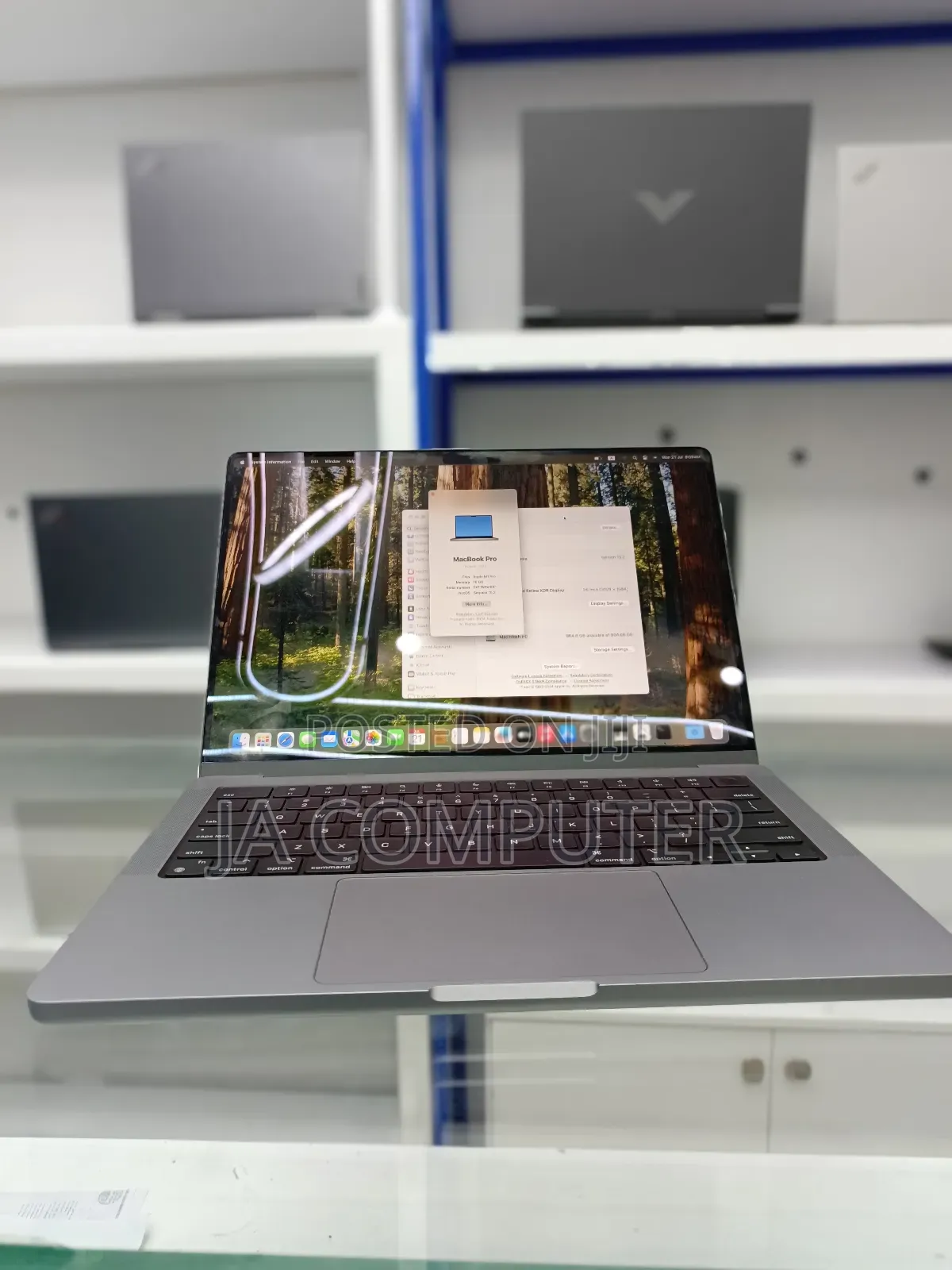 New Laptop Apple MacBook Pro 2021 M1 32GB Apple M1 Pro SSD 512GB