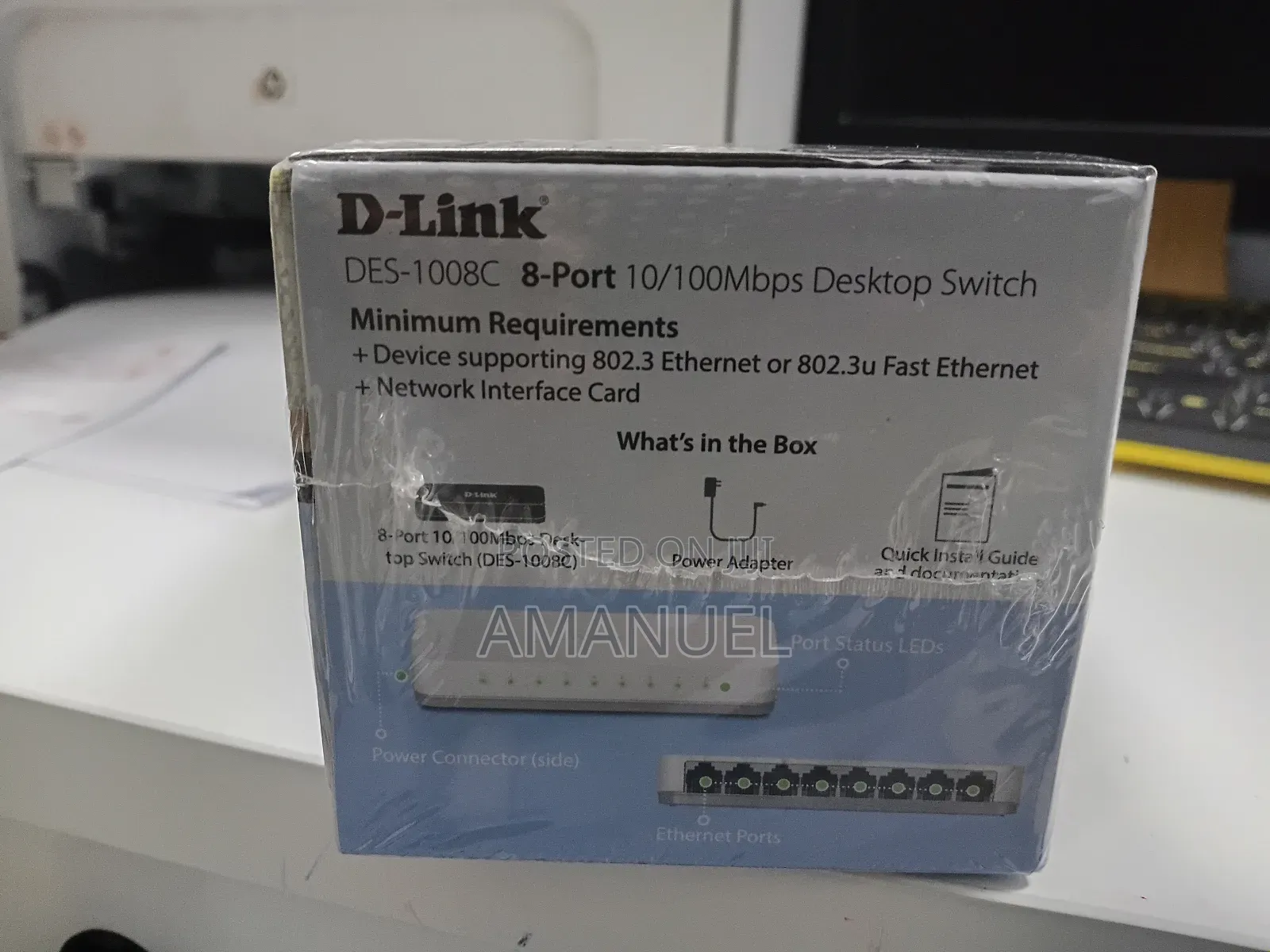 Dlink 8port Desktop Switch
