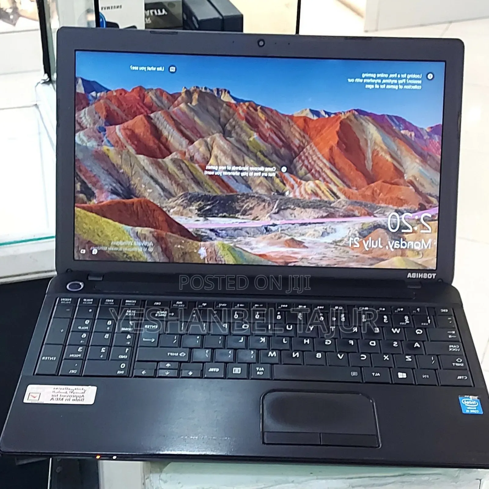 New Laptop Toshiba Satellite C55 4GB Intel Core I5 SSD 512GB
