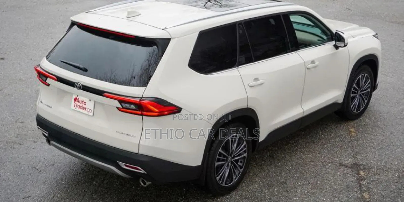 New Toyota Grand Highlander Hybrid 2024 White