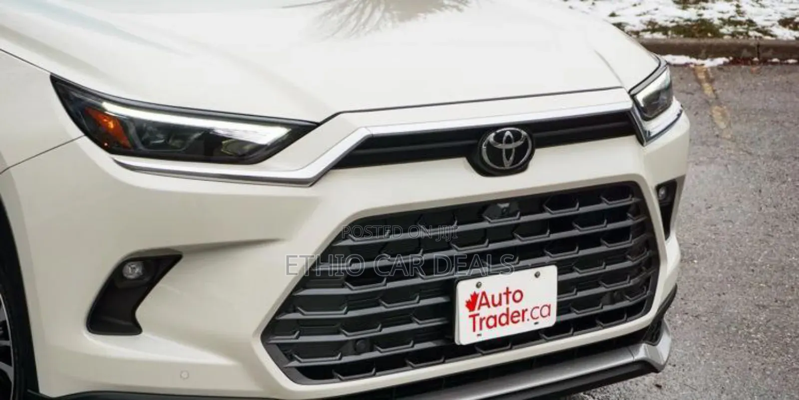 New Toyota Grand Highlander Hybrid 2024 White