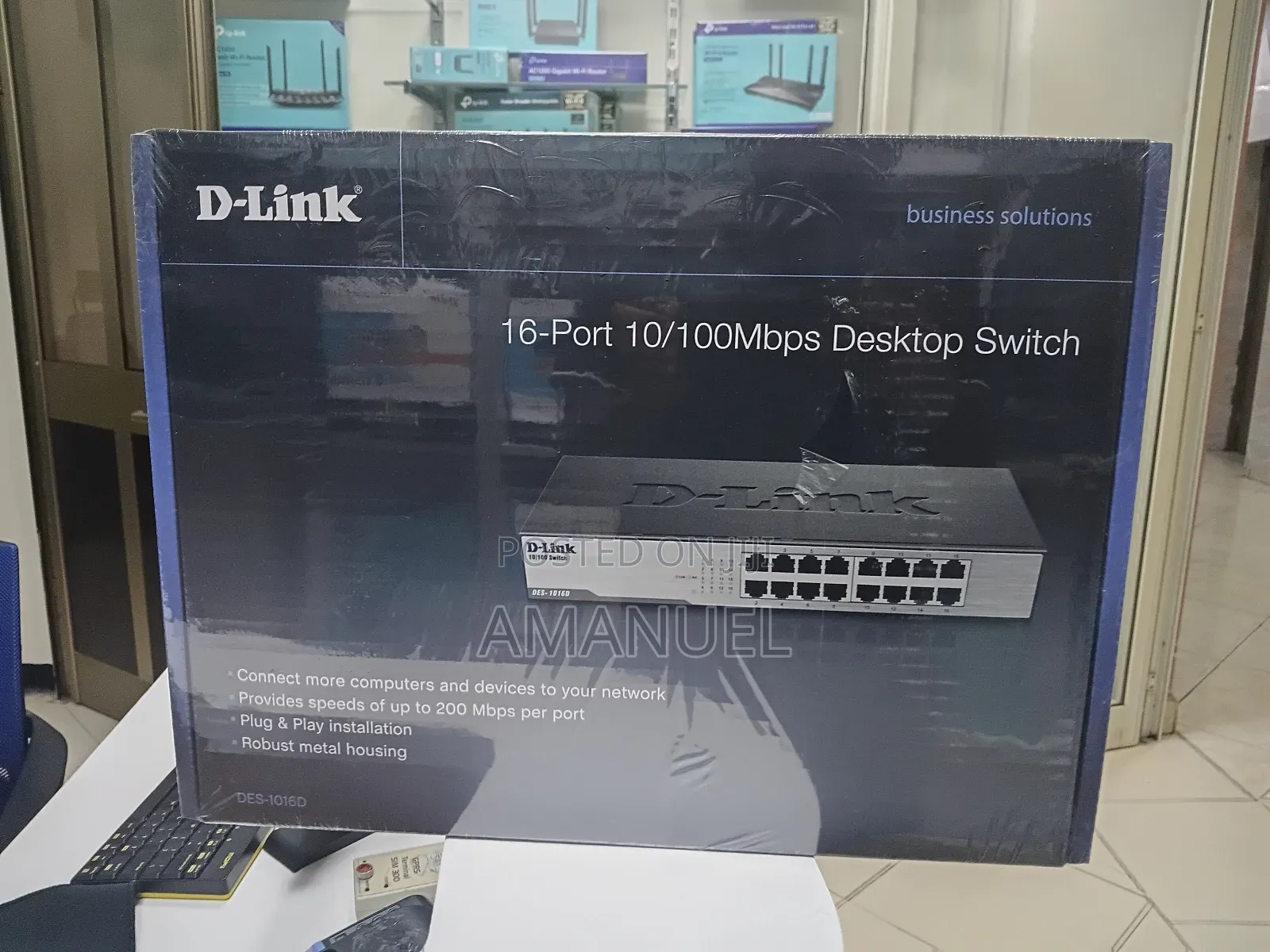Dlink 16port Desktop Switch