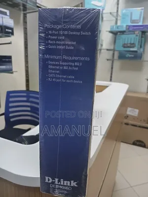Dlink 16port Desktop Switch