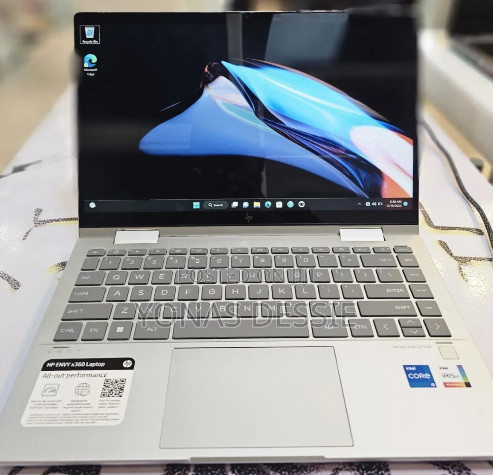 New Laptop HP Envy x360 16GB Intel Core i5 SSD 512GB