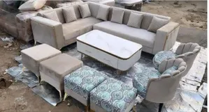 Photo - Rectangular Sofa Set Design