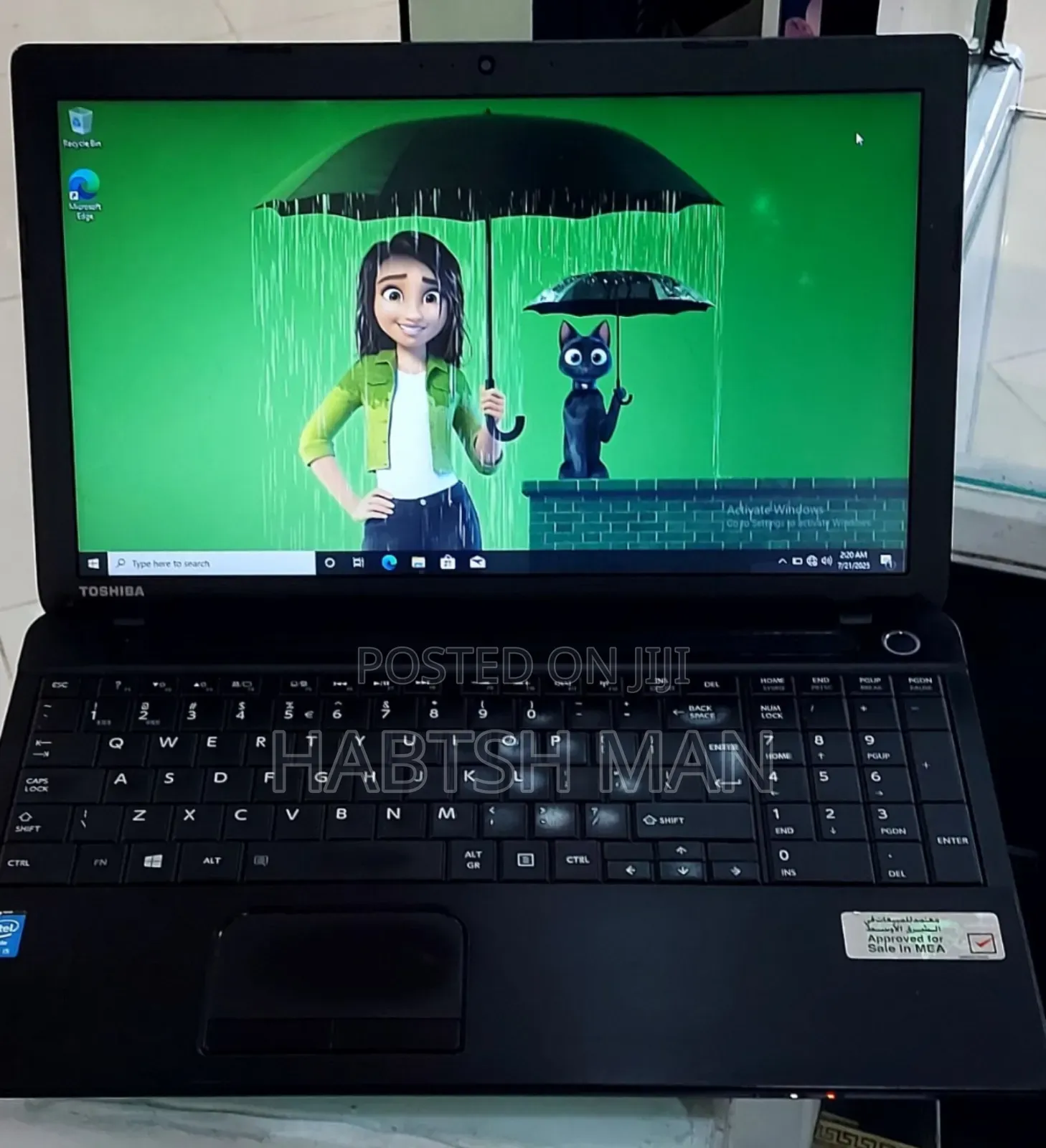 Laptop Toshiba Satellite C55 4GB Intel Core I5 HDD 500GB