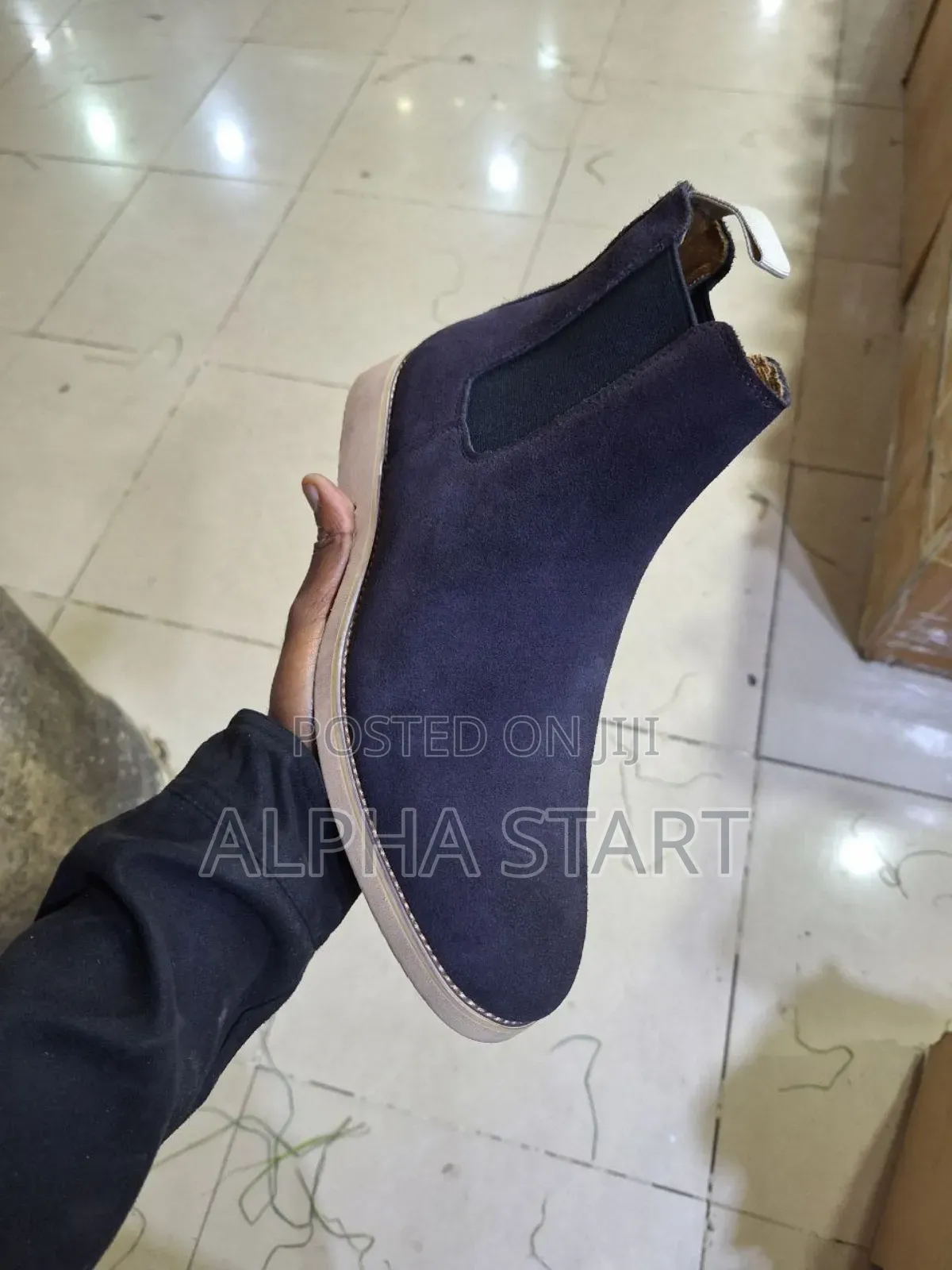  Velvet Boots Shoes
 Stock Product