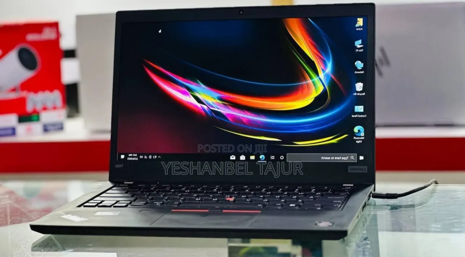 New Laptop Lenovo ThinkPad T495s 16GB AMD Ryzen 5 SSD 512GB