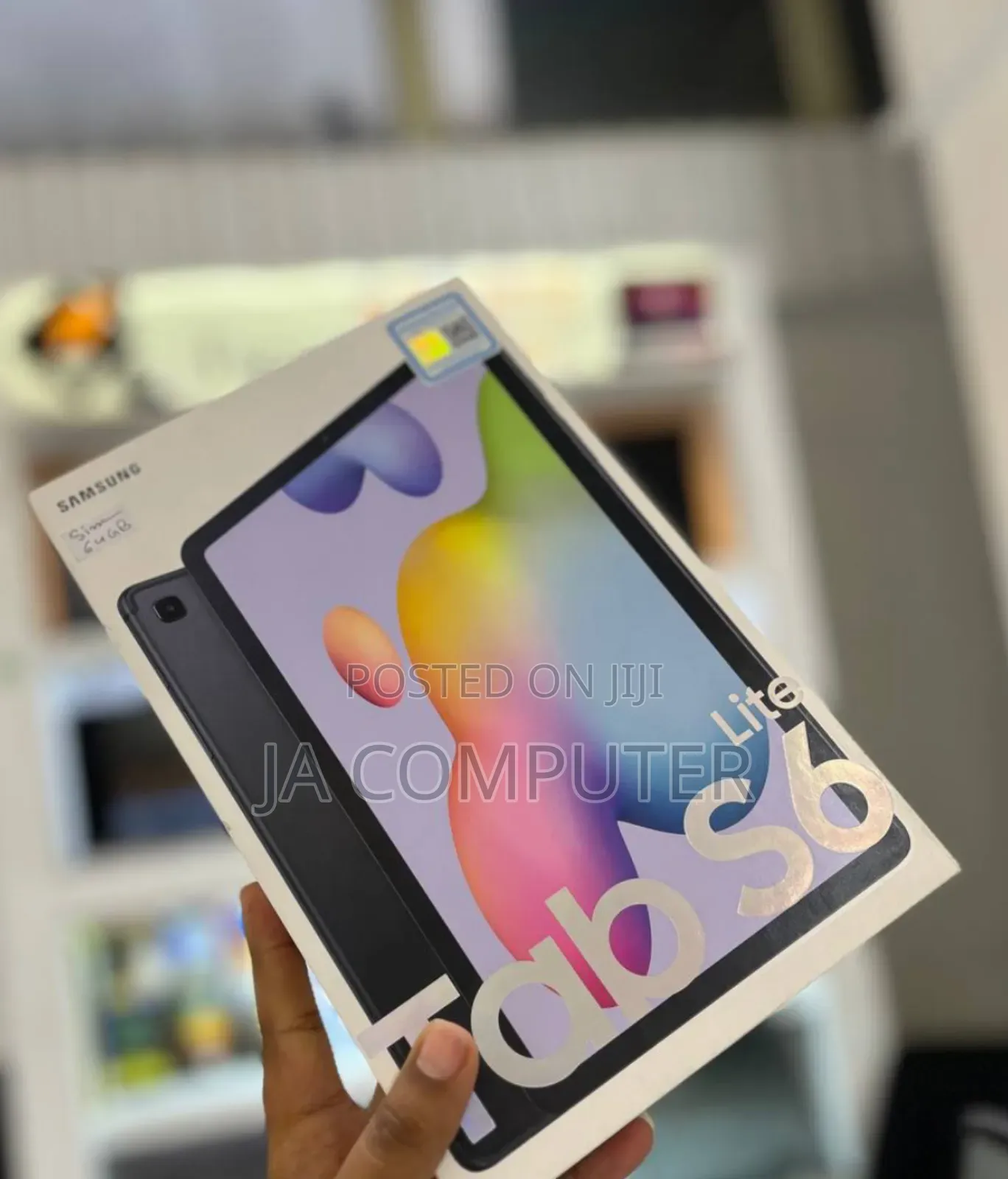 New Samsung Galaxy Tab S6 Lite 64 GB Black