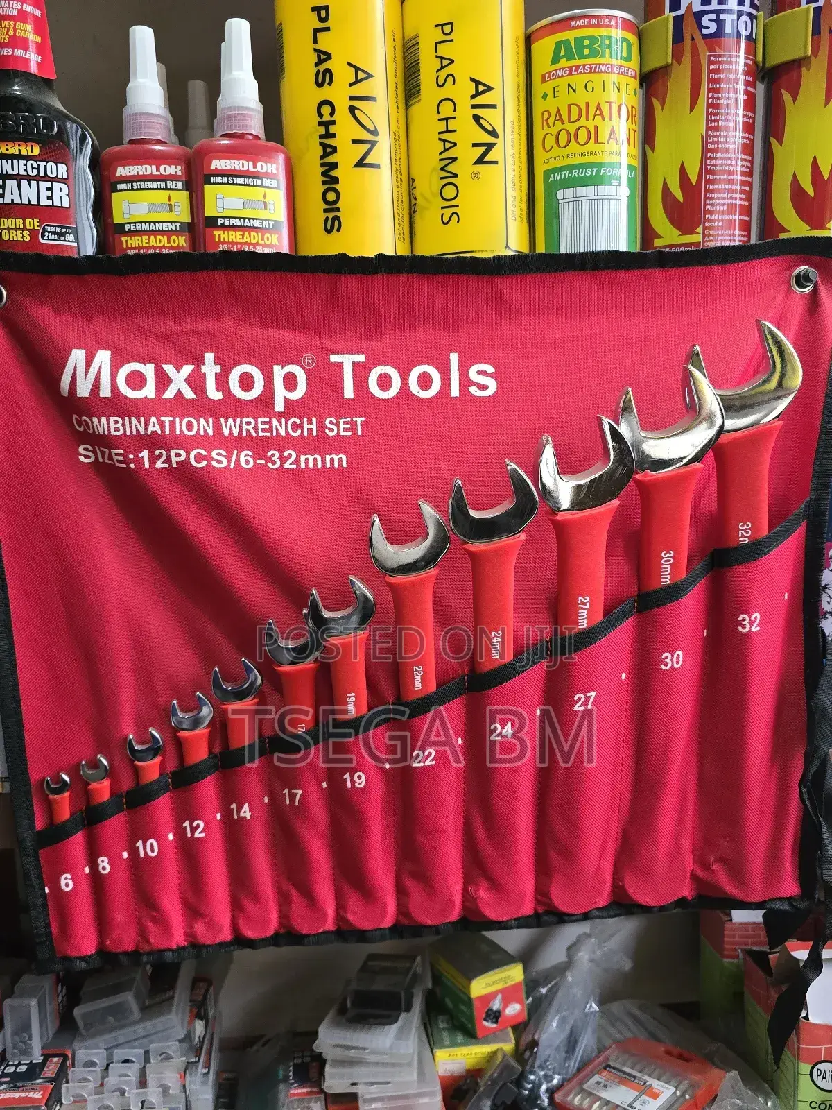 12 Pieces Combination Wrench Set