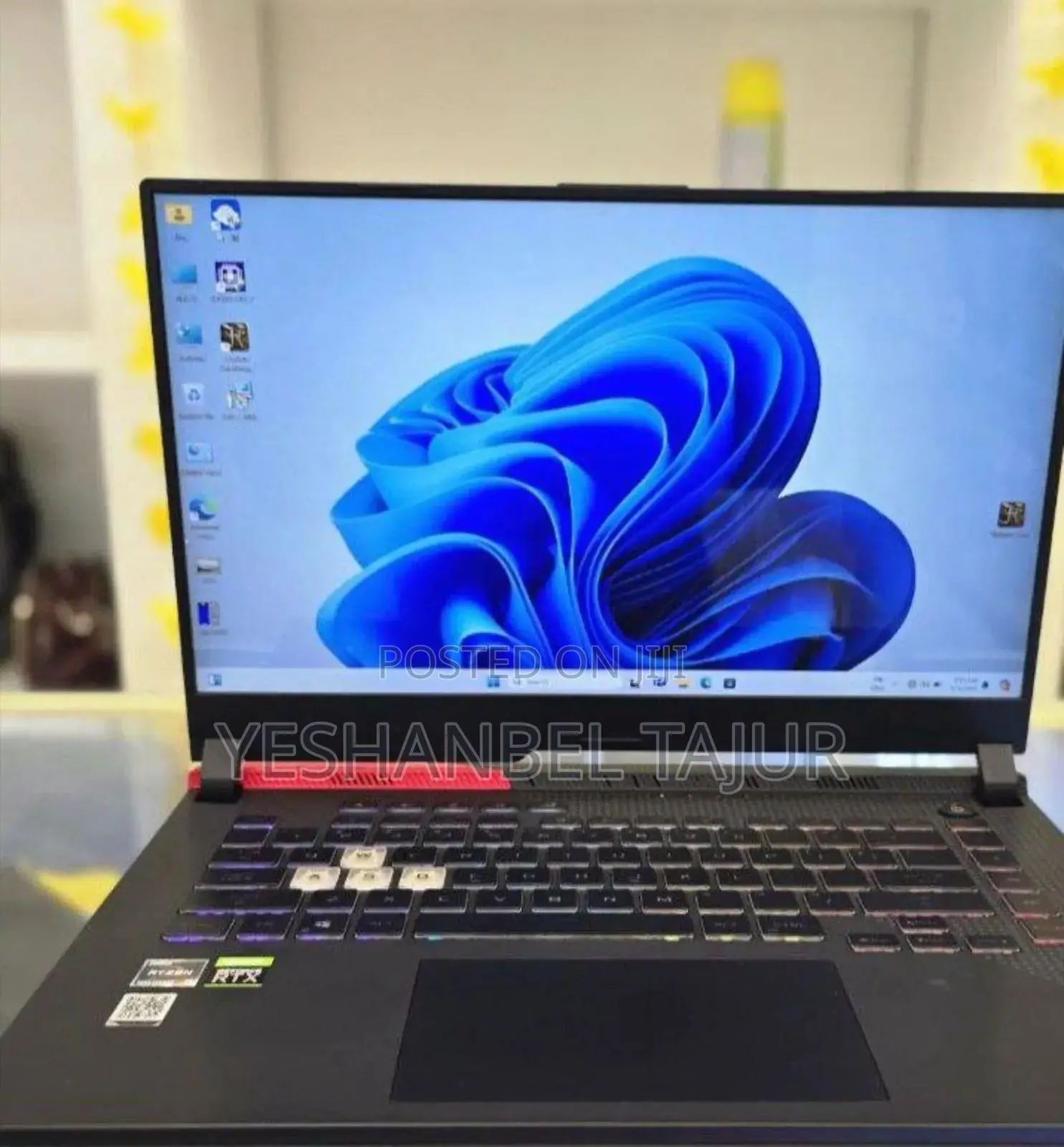 New Laptop Asus ROG Strix G15 16GB AMD Ryzen 9 SSD 512GB