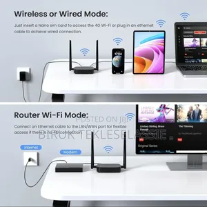 Tenda 4g03 Pro N300 Wi-Fi 4g Lte Router Sim Support