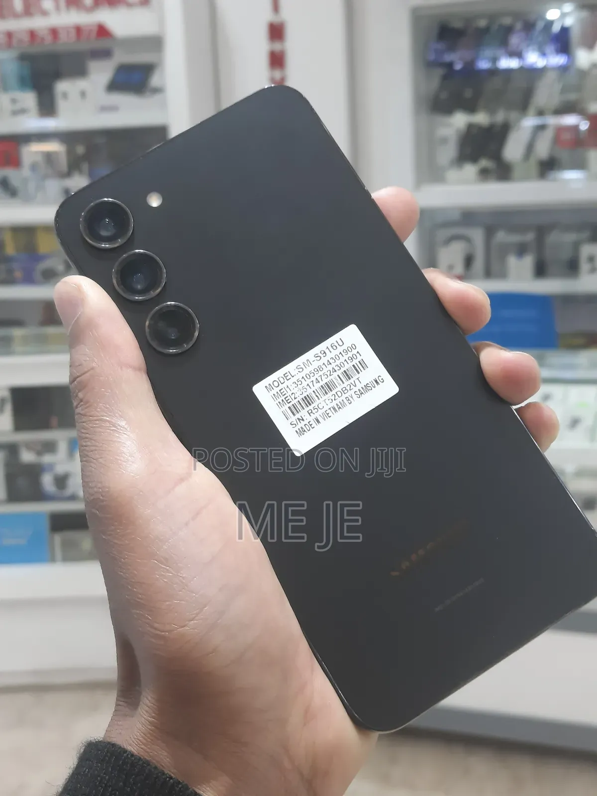 New Samsung Galaxy S23+ 256 GB Black