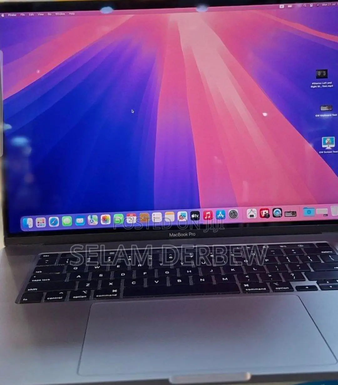 New Laptop Apple MacBook Pro 2019 32GB Intel Core I9 SSD 1T