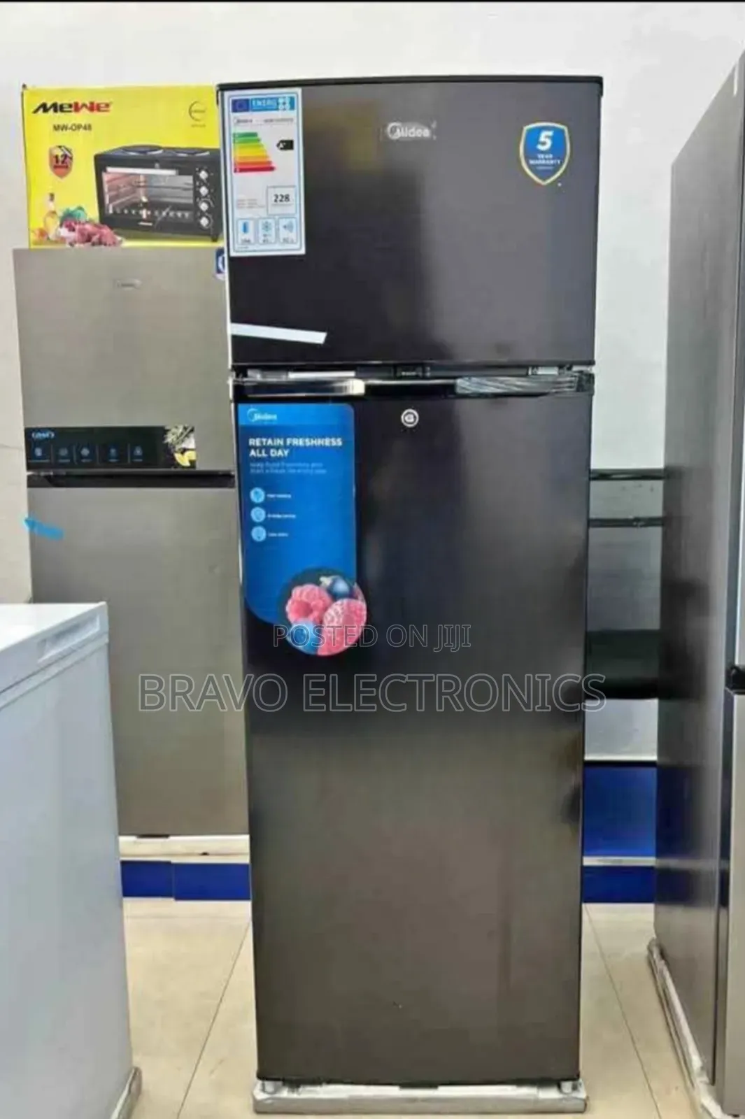 Midea 294l Refrigerator – Energy Saving Fast Cooling!