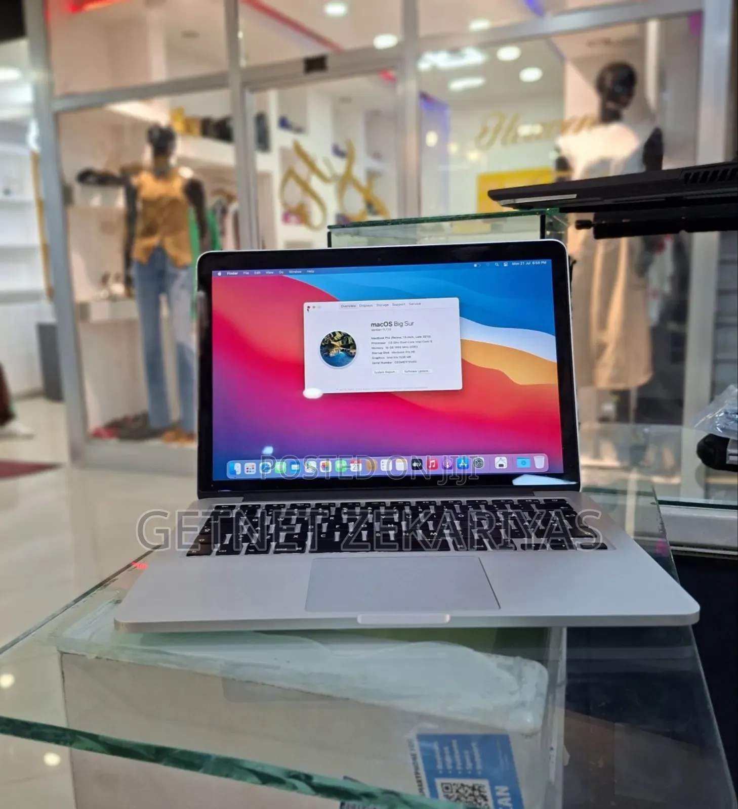 New Laptop Apple MacBook Pro 2013 16GB Intel Core I5 SSD 512GB