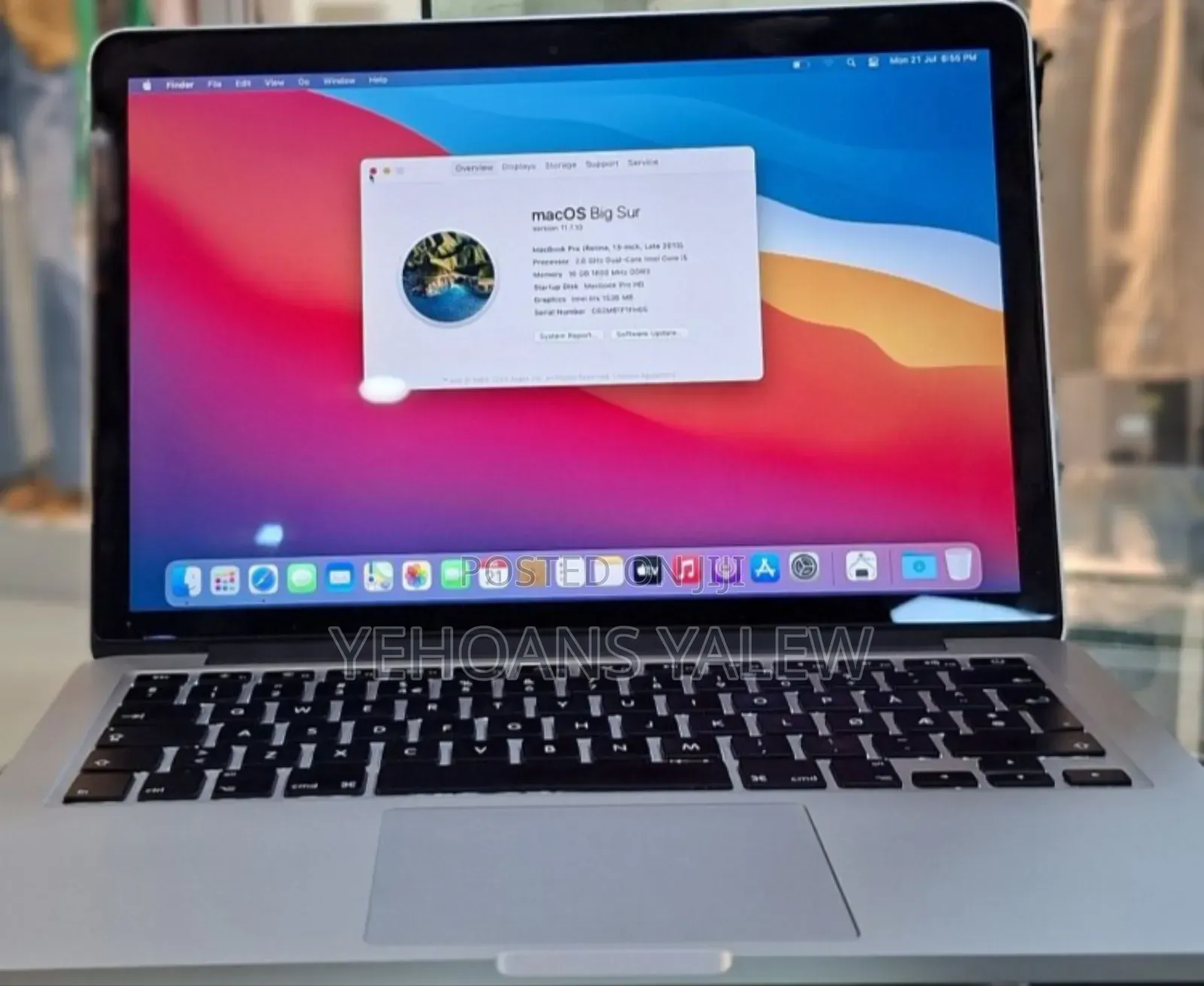 New Laptop Apple MacBook Pro 2013 16GB Intel Core I5 SSD 512GB