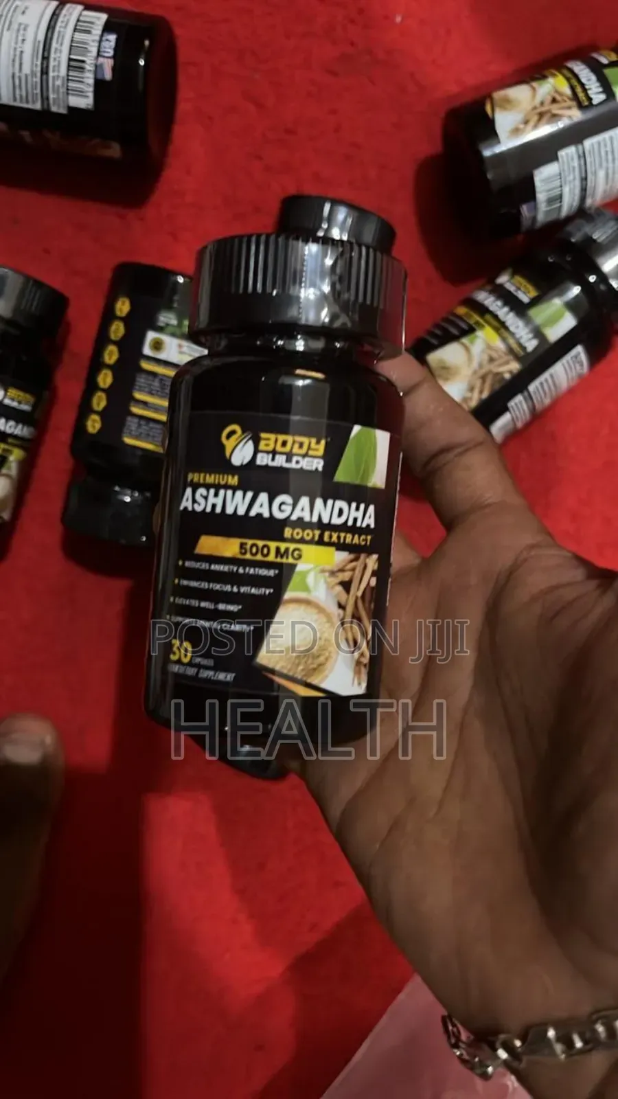 Ashwaganda 500mg Root Extract( Body Builder )