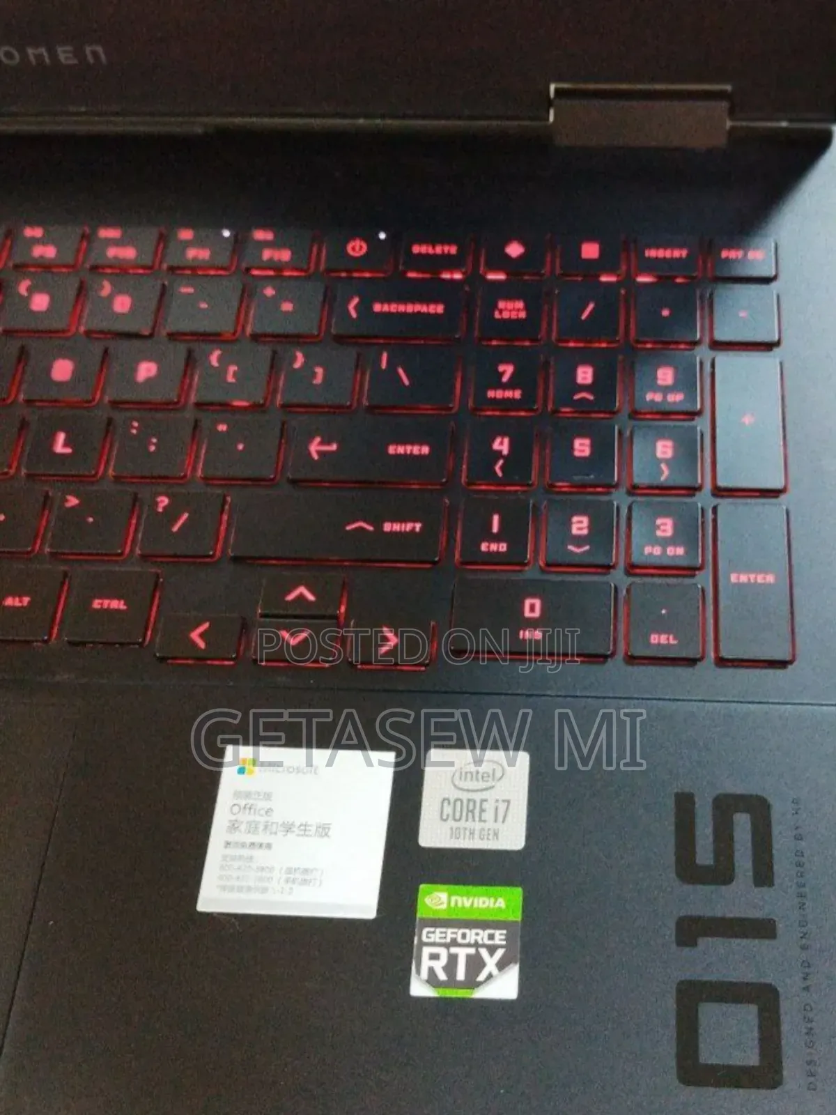 New Laptop HP Omen 15 16GB Intel Core I7 SSD 1T