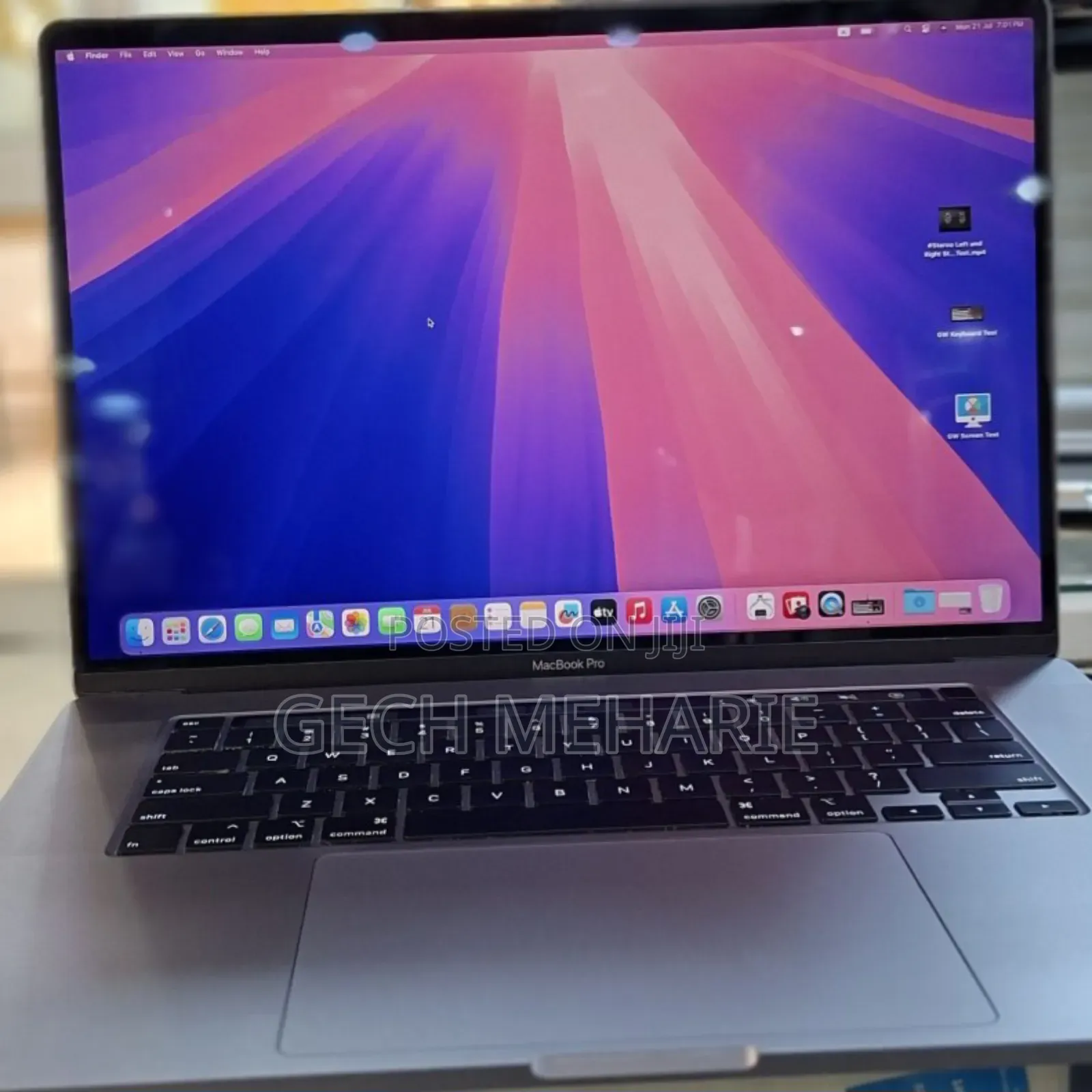 New Laptop Apple MacBook Pro 2019 32GB Intel Core I9 SSD 1T