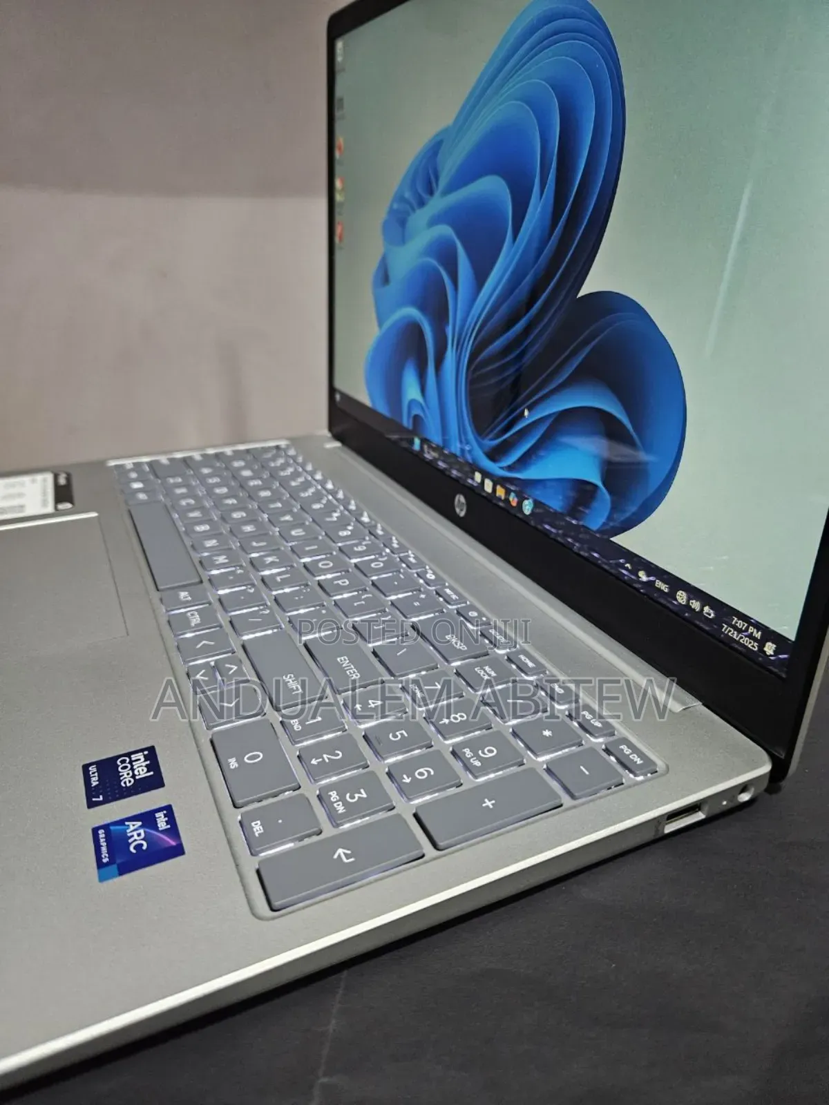 New Laptop HP Stream Notebook 16GB Intel Core Ultra 7 SSD 512GB