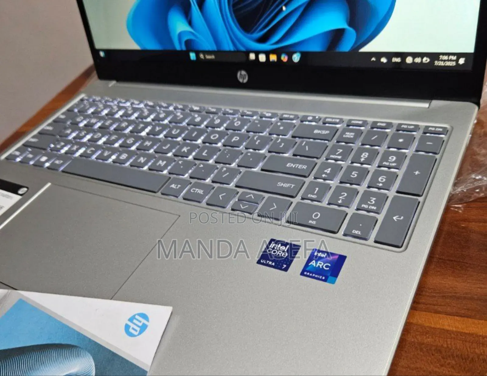 New Laptop HP Stream Notebook 16GB Intel Core Ultra 7 SSD 512GB