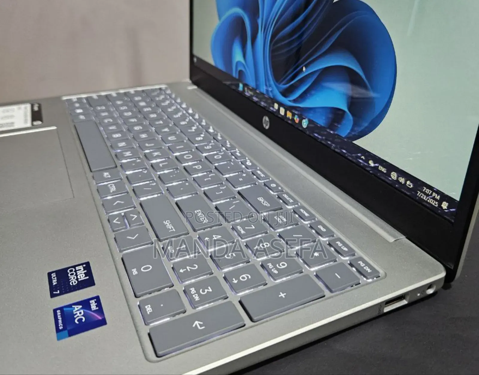 New Laptop HP Stream Notebook 16GB Intel Core Ultra 7 SSD 512GB