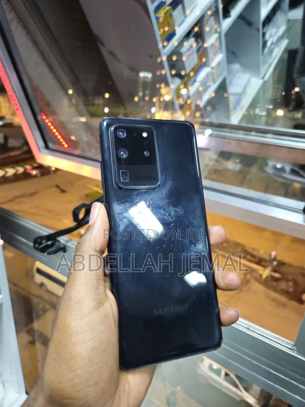 New Samsung Galaxy S20 Ultra 128 GB Black